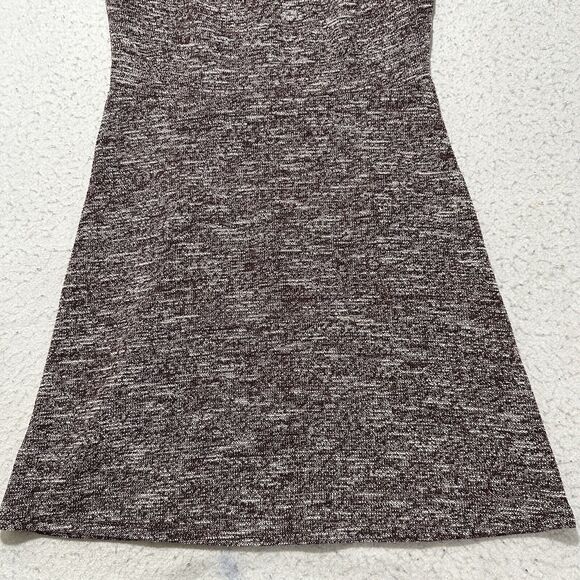 Ann Taylor LOFT Women's 4 Burgundy Short Sleeve Fringe Short Sleeve Sheath Dress - Picture 7 of 12